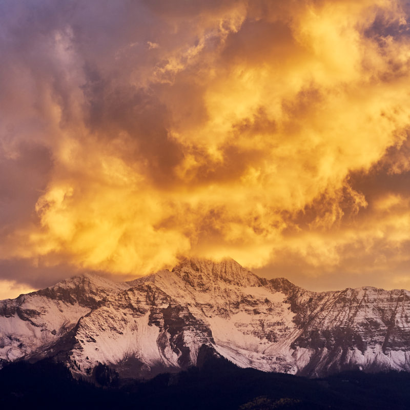 Summer Storm on Wilson Peak