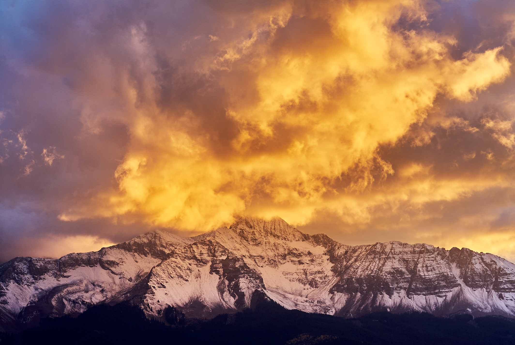 Summer Storm on Wilson Peak